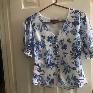 Banana republic S blouse peplum